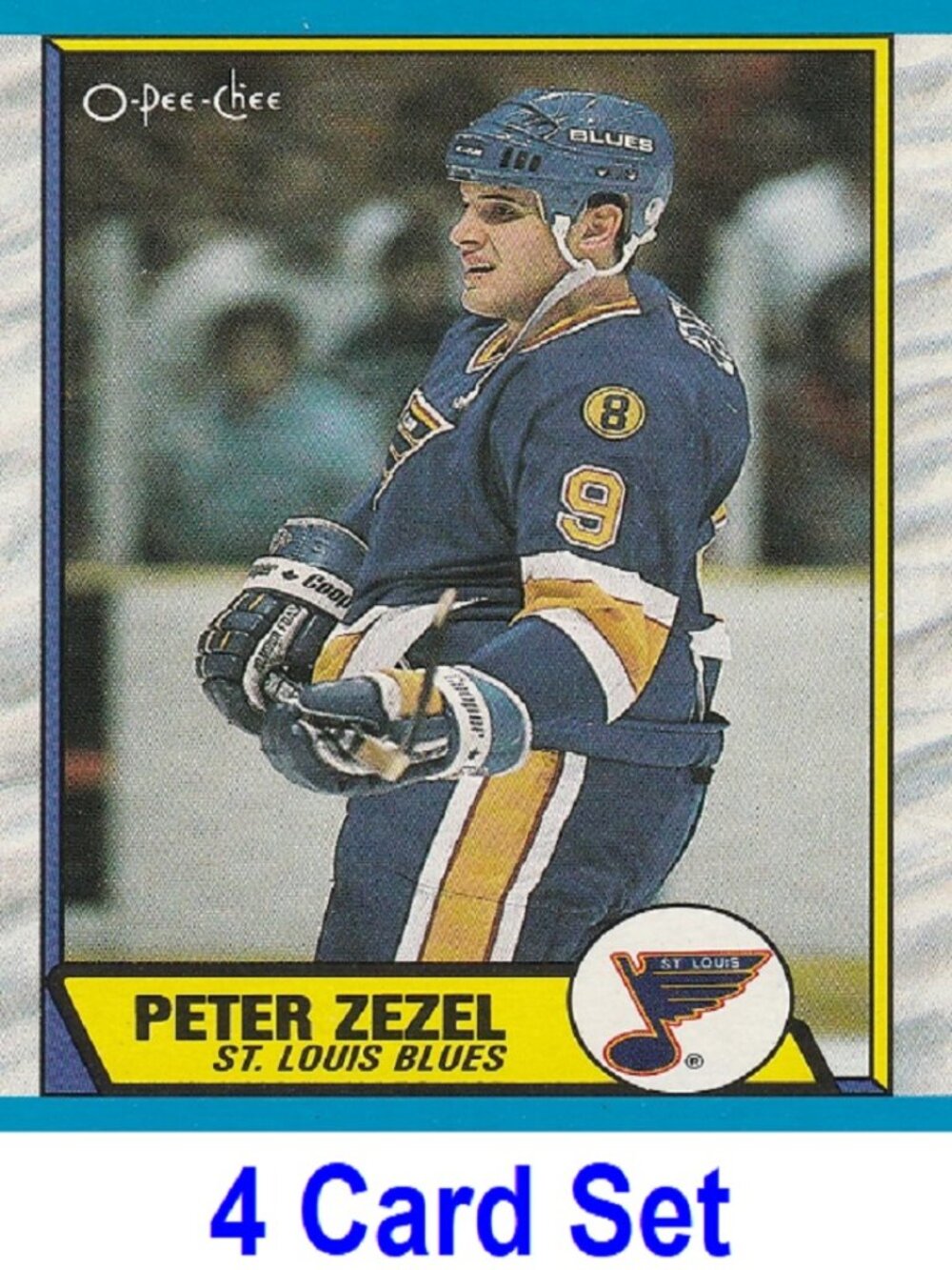 Peter Zezel Hockey Card Collection